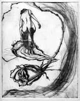 Rose Untitled Intaglio | Michael St Amand